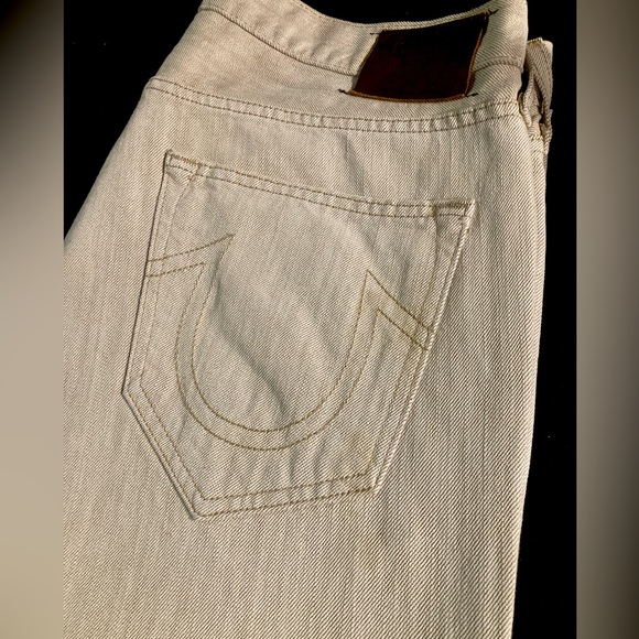 EUC Vintage True Religion Bobby khaki pants size 32x35 made...